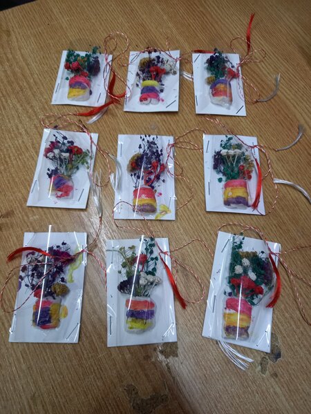 Martisoare lucrate manual